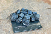 Natural Small Alluvial Black Schorl Tourmaline Crystals  x 1.5 Kg Lot From Zimbabwe - TopRock