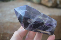 Polished Dream Amethyst Points x 3 From Madagascar