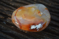 Polished Carnelian Agate Palm Stones  x 12 From Madagascar - Toprock Gemstones and Minerals 