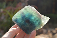 Polished One Side Polished Watermelon Fluorite Specimens  x 6 From Uis, Namibia - TopRock