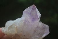 Natural Jacaranda Amethyst Crystal Clusters  x 3 From Mumbwa, Zambia - Toprock Gemstones and Minerals 