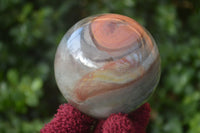 Polished Polychrome Jasper Spheres  x 2 From Mahajanga, Madagascar