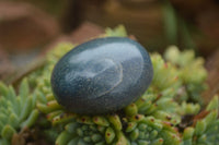 Polished Blue Lazulite Palm Stones  x 6 From Madagascar - TopRock