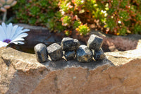 Natural Small Alluvial Black Schorl Tourmaline Crystals  x 1.5 Kg Lot From Zimbabwe - TopRock