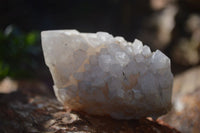 Natural Cascading Window Quartz Crystal Formations  x 6 From Madagascar - Toprock Gemstones and Minerals 