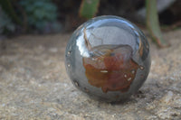 Polished Polychrome Jasper Spheres  x 2 From Mahajanga, Madagascar