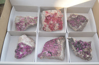 Natural Pink Salrose Cobaltion Dolomite Specimens  x 6 From Congo - Toprock Gemstones and Minerals 