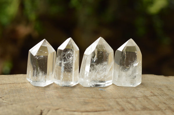 Polished Clear Quartz Crystal Points x 24 From Madagascar - TopRock