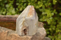 Polished Trio Of Amethyst Window Quartz Points  x 3 From Ankazobe, Madagascar - TopRock