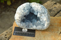 Natural Classic Blue Celestite Geode With Semi Optic Crystals  x 1 From Madagascar - TopRock