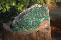 Natural Crystalline Malachite Specimens  x 2 From Congo - Toprock Gemstones and Minerals 