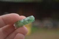 Polished Packaged Hand Crafted Resin Pendant with Aventurine Chips - sold per piece - From Bulwer, South Africa - TopRock