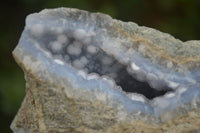 Natural Blue Lace Agate Geode Specimens  x 12 From Nsanje, Malawi - Toprock Gemstones and Minerals 