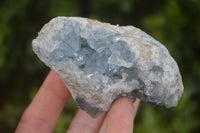 Natural Blue Celestite Crystal Specimens  x 7 From Sakoany, Madagascar