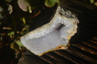 Natural Blue Lace Agate Geode Specimens  x 12 From Nsanje, Malawi