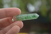 Polished Packaged Hand Crafted Resin Pendant with Aventurine Chips - sold per piece - From Bulwer, South Africa - TopRock