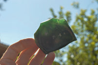 Polished Green Mtorolite Plates x 3 From Zimbabwe - TopRock