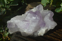 Natural Jacaranda Amethyst Clusters  x 3 From Mumbwa, Zambia - Toprock Gemstones and Minerals 