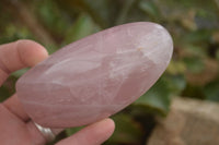 Polished Gemmy Pink Rose Quartz Standing Free Forms  x 3 From Ambatondrazaka, Madagascar - TopRock