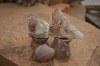 Natural Red Hematoid Quartz Specimens x 24 From Karoi, Zimbabwe - TopRock