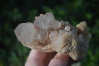 Natural Cascading Smokey Quartz Clusters x 3 From Luena, Congo