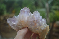 Natural Jacaranda Amethyst Clusters  x 3 From Zambia - TopRock