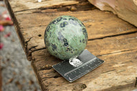 Polished Stromatolite / Kambamba Jasper Spheres  x 2 From Mahajanga, Madagascar - TopRock