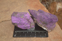 Natural Selected Purpurite Cobbed Specimens  x 9 From Namibia - TopRock