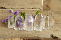 Polished Clear Quartz Crystal Points x 24 From Madagascar - TopRock