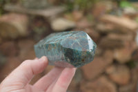 Polished Blue Apatite Points  x 4 From Madagascar - TopRock