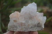 Natural White Spirit Quartz Clusters  x 6 From Boekenhouthoek, South Africa - Toprock Gemstones and Minerals 