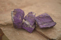 Natural Selected Purpurite Cobbed Specimens  x 9 From Namibia - TopRock