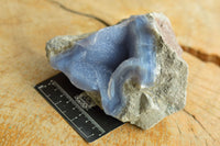 Natural Blue Lace Agate Geode Specimens x 4 From Nsanje, Malawi - TopRock