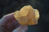 Natural Honey Aragonite Etched & Cobbed Pieces  x 12 From Namibia - Toprock Gemstones and Minerals 