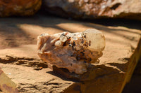 Natural Cascading White Phantom Smokey Quartz Clusters  x 6 From Luena, Congo - TopRock