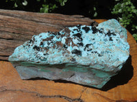 Natural Drusy Chrysocolla Dolomite With Green Tabular Orthorhombic Rare Libethenite Crystals & Malachite x 2 From Likasi, Congo - TopRock