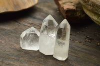 Polished Clear Quartz Crystal Points x 24 From Madagascar - TopRock