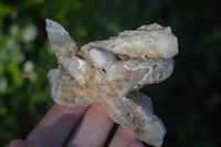 Natural Drusy Quartz Coated Calcite Crystal Specimens  x 6 From Alberts Mountain, Lesotho - Toprock Gemstones and Minerals 