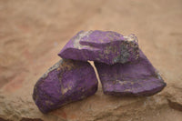 Natural Selected Purpurite Cobbed Specimens  x 9 From Namibia - TopRock