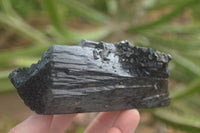 Natural Schorl Black Tourmaline & Smokey Quartz Specimens x 2 From Erongo Mountains, Namibia - TopRock