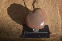 Polished Polychrome Jasper Hearts  x 6 From Mahajanga, Madagascar