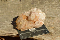 Natural Cascading White Phantom Smokey Quartz Clusters  x 6 From Luena, Congo - TopRock