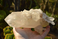 Natural Single Large Quartz Crystals  x 2 From Mandrosonoro, Madagascar - TopRock