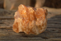 Natural Honey Aragonite Etched & Cobbed Pieces  x 6 From Namibia