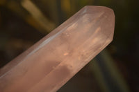 Polished Gemmy Double Terminated Rose Quartz Points x 4 From Ambatondrazaka, Madagascar