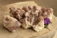 Natural Red Hematoid Quartz Clusters  x 6 From Karoi, Zimbabwe - TopRock