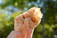 Natural Cascading White Phantom Smokey Quartz Clusters  x 6 From Luena, Congo - TopRock