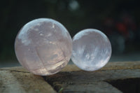 Polished Gemmy Pink Rose Quartz Spheres  x 6 From Ambatondrazaka, Madagascar - Toprock Gemstones and Minerals 