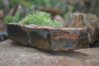 Natural Golden Blue Tigers Eye Specimens  x 2 From Prieska, South Africa - TopRock