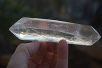 Polished Large Clear Quartz Points x 6 From Madagascar